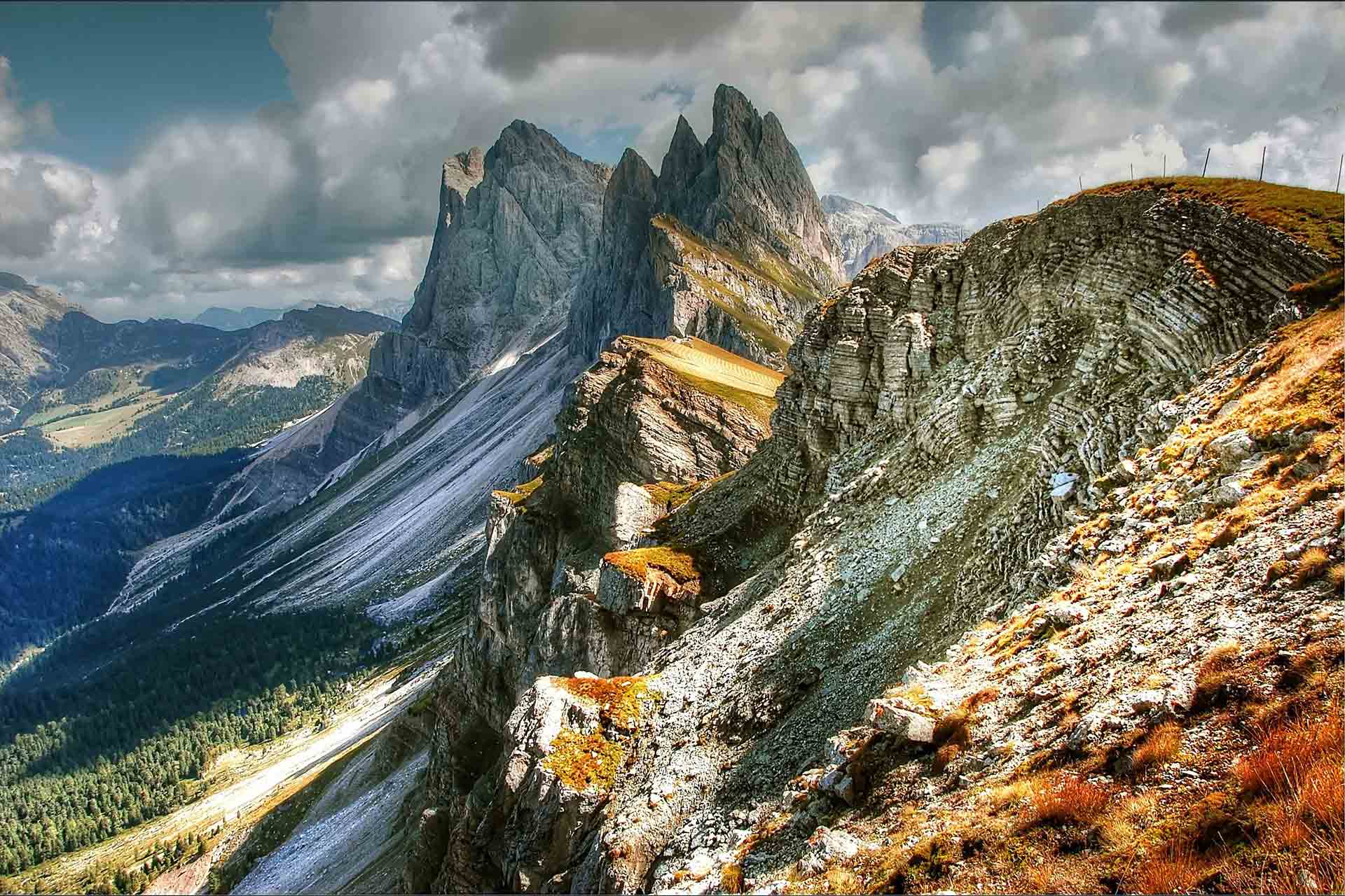 Archaische Berglandschaft