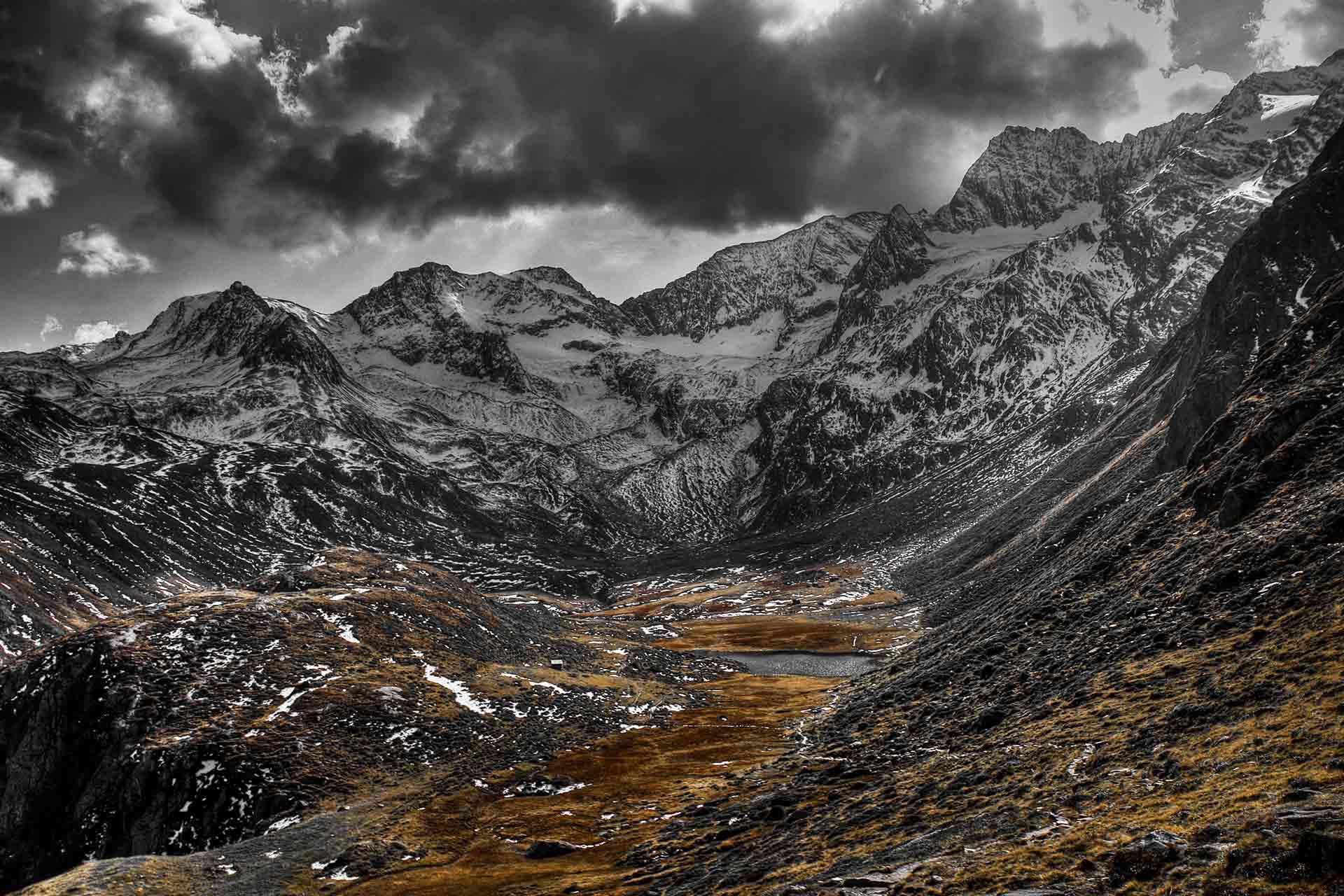 Imposante norwegische Berglandschaft